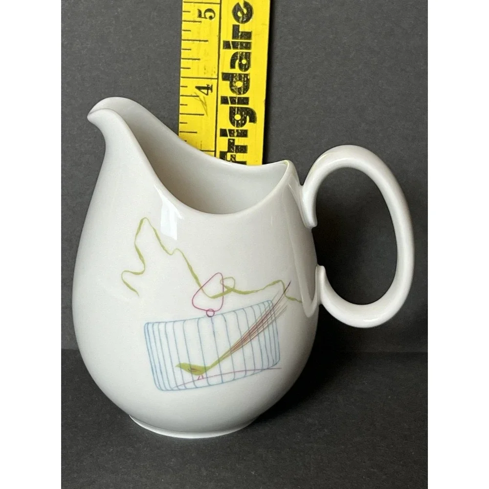 MCM Rosenthal Cont RAYMOND LOEWY Creamer /DESIGN    BIRD CAGE ,‎ GERMANY